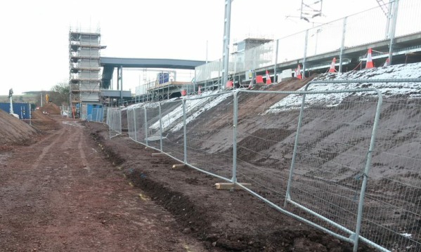 East Linton Station Construction - 2023-01-21